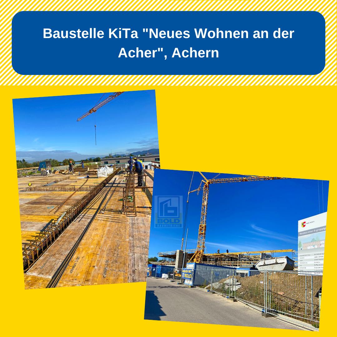 Baustellen-News – KiTa „Neues Wohnen an der Acher“, Achern